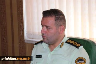 برگزاری نشست تعاملی رییس آموزشکده ملی مهارت لاهیجان با رئیس کلانتری ۱۲ لاهیجان 9