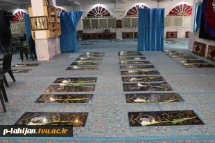 گلباران مزار شهدای لاهیجان با حضور رئیس و کارکنان آموزشکده ملی مهارت شهید رجایی لاهیجان 7